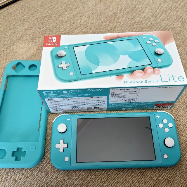 Nintendo Switch  Lite ターコイズ　保護フィルム付き