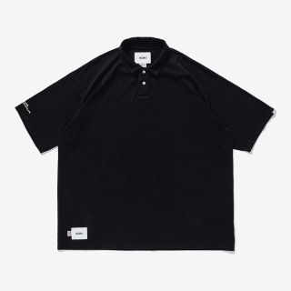 ダブルタップス(W)taps)のWTAPS 今期新作 POLO SS 黒色 サイズM 新品未使用 (Tシャツ/カットソー(半袖/袖なし))