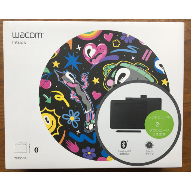 【美品】ワコム WACOM Intuos Small ワイヤレス ブラック