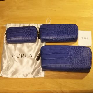 フルラ(Furla)のFURLA ボックスポーチ 3点セット(ポーチ)