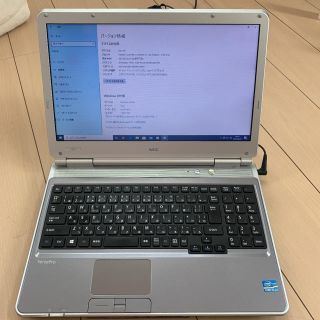 エヌイーシー(NEC)のNEC ノートパソコン i5 Windows 10 SSD480GB(ノートPC)