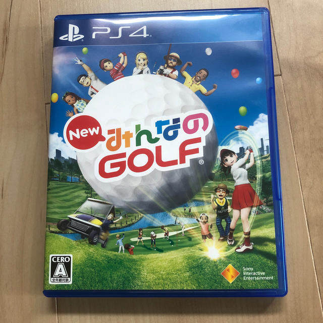 PlayStation4(プレイステーション4)のNew みんなのGOLF PS4 エンタメ/ホビーのゲームソフト/ゲーム機本体(家庭用ゲームソフト)の商品写真