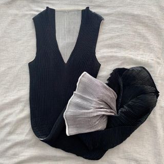 プリーツプリーズイッセイミヤケ(PLEATS PLEASE ISSEY MIYAKE)のイッセイミヤケ プリーツプリーズ チュニック ワンピース(ひざ丈ワンピース)