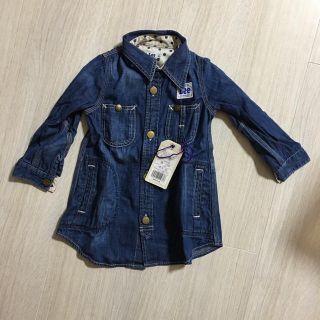 リー(Lee)の美品！！Lee デニムシャツワンピ(ワンピース)