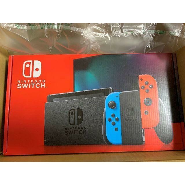 新品未使用 未開封ニンテンドースイッチ ネオンレッド ネオンブルー