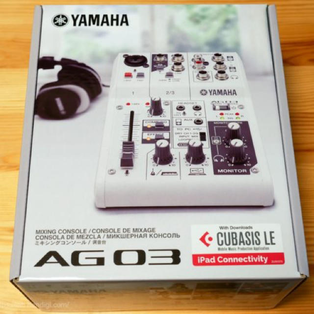 YAMAHA AG03 未使用 即購入大歓迎 | www.indelebiliweb.it