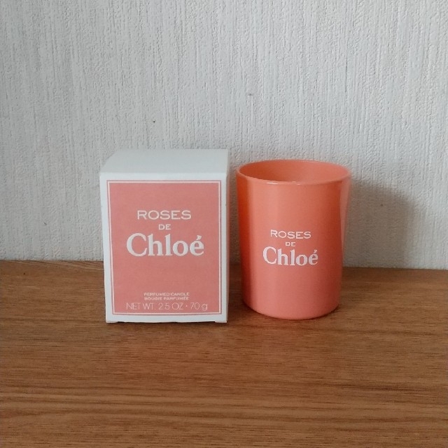 Chloe(クロエ)のROSES DE Choe  ローズ ド クロエ パフューム キャンドル コスメ/美容のリラクゼーション(キャンドル)の商品写真