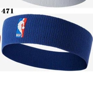 ナイキ(NIKE)の新品 NIKE NBA プロ使用モデル headband royal blue(ヘアバンド)