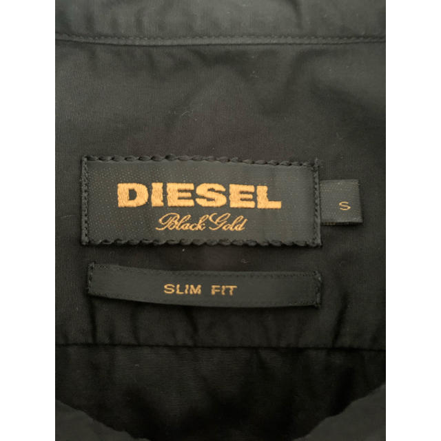 DIESEL(ディーゼル)のDIESEL ディーゼル 長袖シャツ サイズ S   ブラック　SLIM FIT メンズのトップス(シャツ)の商品写真