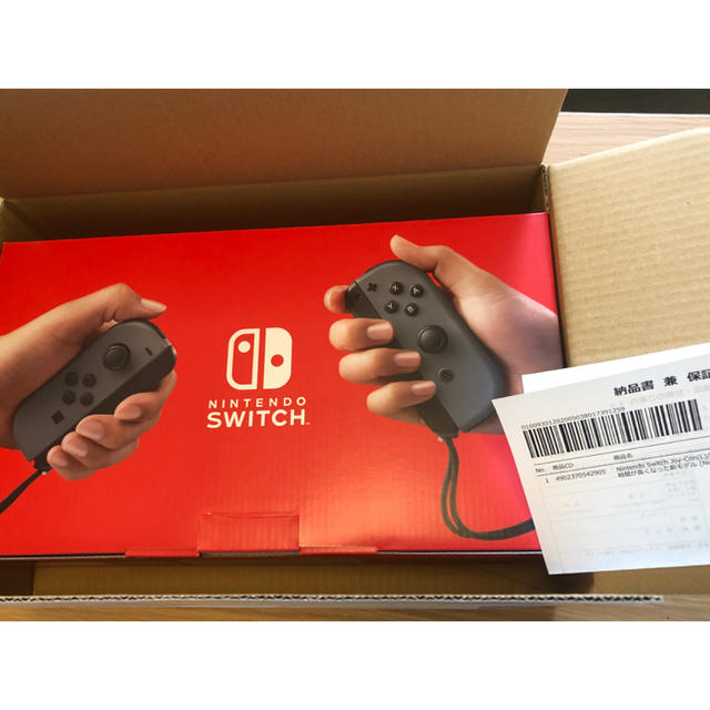 新品未開封 NintendoSwitch ニンテンドースイッチ本体 グレー 新型