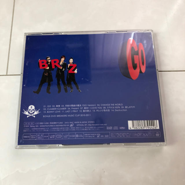 GO（初回限定盤A） エンタメ/ホビーのCD(ポップス/ロック(邦楽))の商品写真