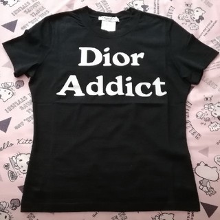 クリスチャンディオール(Christian Dior)のChristian Dior  半袖Tシャツ　黒(Tシャツ(半袖/袖なし))