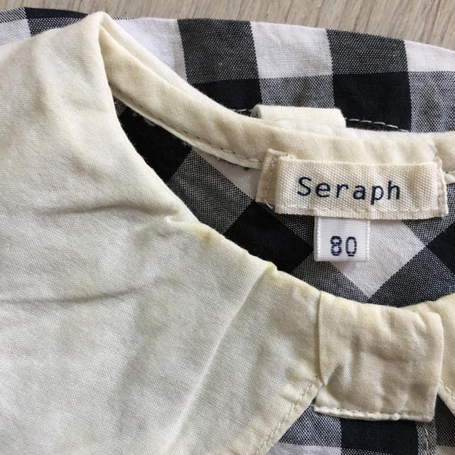 Seraph(セラフ)のセラフ　半袖ワンピ キッズ/ベビー/マタニティのベビー服(~85cm)(ワンピース)の商品写真