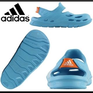 アディダス(adidas)の【とんとん様専用】アディダス サンダル+HMバッグ  (サンダル)