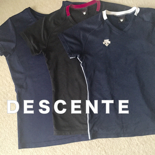 デサント(DESCENTE)のデサントスポーツTシャツ３点セット(Tシャツ(半袖/袖なし))