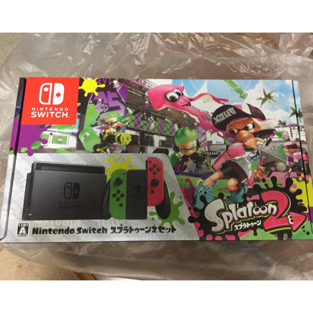 Nintendo Switch 本体 スプラトゥーン2付き