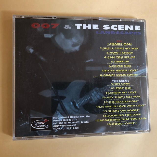 007&THE SCENE  CD エンタメ/ホビーのCD(ポップス/ロック(洋楽))の商品写真