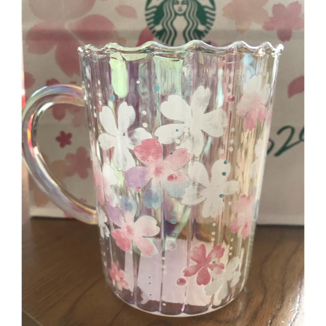 Starbucks Coffee(スターバックスコーヒー)のスタバ　SAKURA2020耐熱グラス　 インテリア/住まい/日用品のキッチン/食器(グラス/カップ)の商品写真