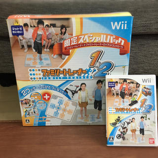 バンダイ(BANDAI)のファミリートレーナー1＆2 Wii(家庭用ゲームソフト)