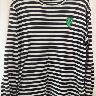 コムデギャルソン(COMME des GARCONS)のPLAY COMME des GARCONS ボーダー　ロンT(Tシャツ/カットソー(七分/長袖))