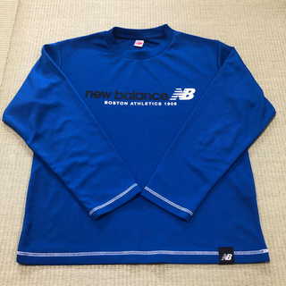 ニューバランス(New Balance)のNB ニューバランス　ロンT 140㎝　長袖Tシャツ　青(Tシャツ/カットソー)