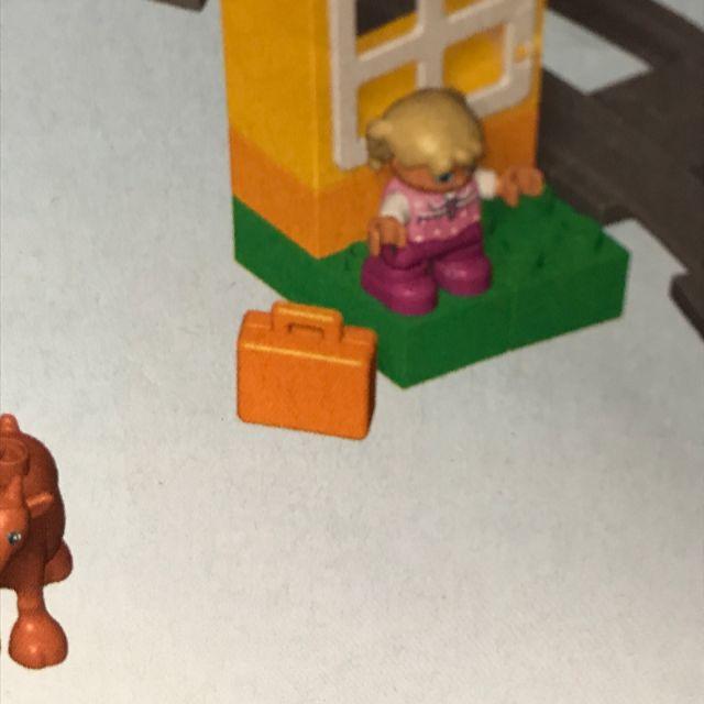 Lego(レゴ)の⭐︎ぺこ様専用⭐︎LEGOデュプロ はじめてのトレインセット 10507 キッズ/ベビー/マタニティのおもちゃ(積み木/ブロック)の商品写真