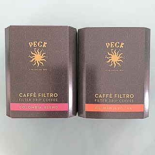 タカシマヤ(髙島屋)の未開封 PECK フィルタードリップコーヒー コロンビアブレンド キリマンジャロ(コーヒー)