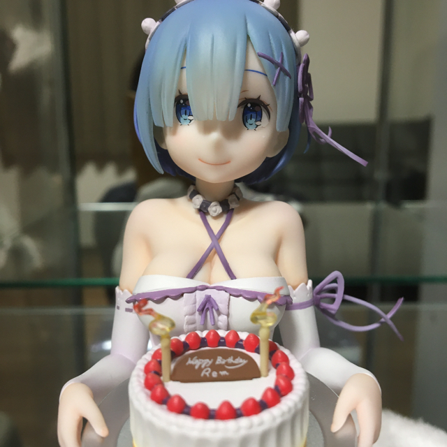 GOOD SMILE COMPANY(グッドスマイルカンパニー)のレム　バースデーケーキVerフィギュア エンタメ/ホビーのフィギュア(アニメ/ゲーム)の商品写真