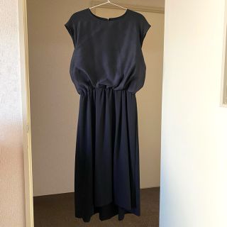 ラウンジドレス(Loungedress)のラウンジドレス ワンピース ブラック フリー(ひざ丈ワンピース)