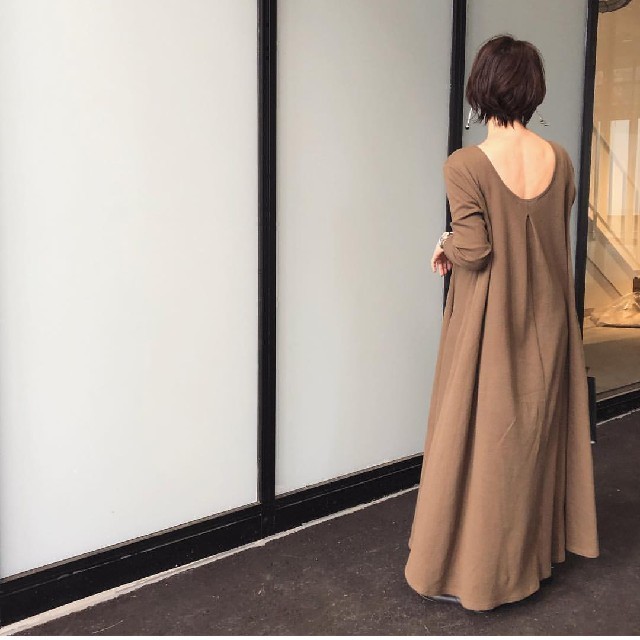 Plage(プラージュ)のアウターサンセット Long maxi one piece レディースのワンピース(ロングワンピース/マキシワンピース)の商品写真