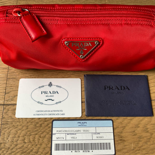 完成品 PRADA ポーチ 未使用品 - 通販 - vitagel.com.ec