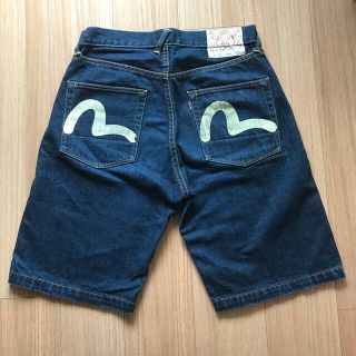 エビス(EVISU)の★ぱぱぴぷぺぽ様★EVISU エヴィス ジーンズ ハーフパンツ 32(デニム/ジーンズ)