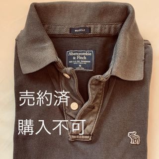 アバクロンビーアンドフィッチ(Abercrombie&Fitch)のアバクロ メンズ 鹿の子 ポロシャツ(ポロシャツ)