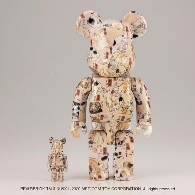 BE@RBRICK 歌川国芳 猫飼好五十三疋（みょうかいこうごじゅうさんびき） メンズのファッション小物(その他)の商品写真