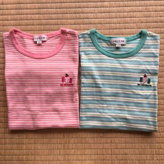 エニィファム(anyFAM)のany FAM  半袖シャツ⭐︎２枚⭐︎120(Tシャツ/カットソー)