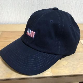 ベンデイビス(BEN DAVIS)の新品未使用　BENDAVIS / ベンデイビス　ロー CAP 紺　送料無料(キャップ)