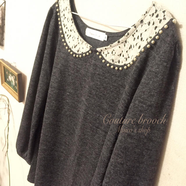 anatelier(アナトリエ)の新品♡Couturebroochトップス レディースのトップス(カットソー(長袖/七分))の商品写真