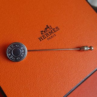 エルメス(Hermes)のHERMES  セリエ  ピンブローチ シルバー(ブローチ/コサージュ)