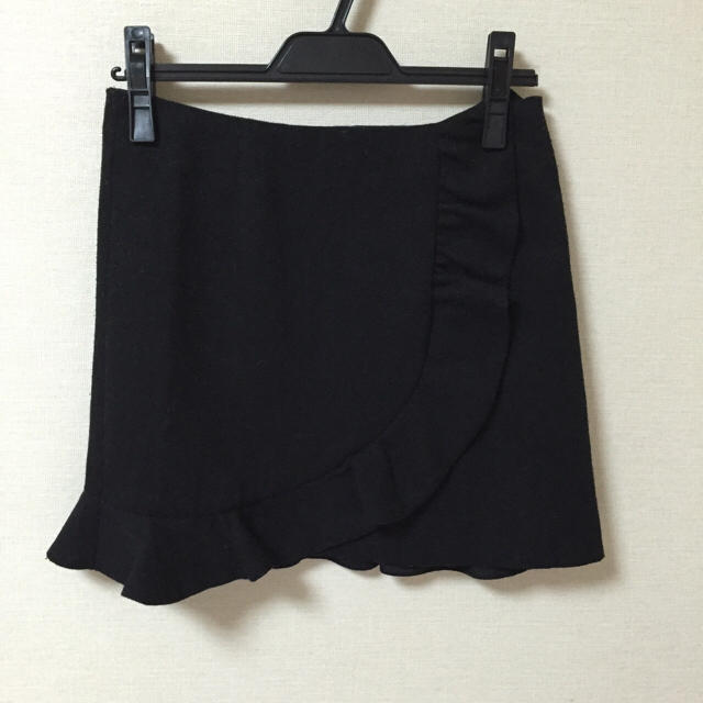 deicy(デイシー)のカラーウールフリルSK レディースのスカート(ミニスカート)の商品写真