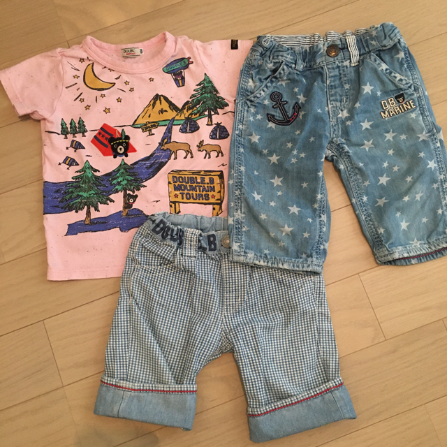 DOUBLE.B(ダブルビー)のダブルビーまとめうり　100-110 キッズ/ベビー/マタニティのキッズ服男の子用(90cm~)(その他)の商品写真