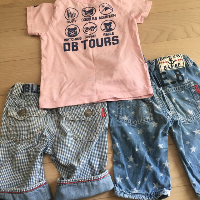 DOUBLE.B(ダブルビー)のダブルビーまとめうり　100-110 キッズ/ベビー/マタニティのキッズ服男の子用(90cm~)(その他)の商品写真