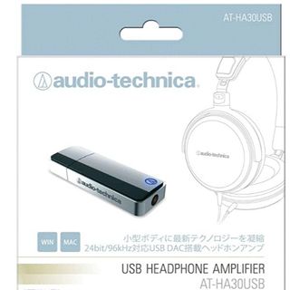 オーディオテクニカ(audio-technica)のオーディオテクニカ ヘッドホンアンプ AT-HA30USB(アンプ)