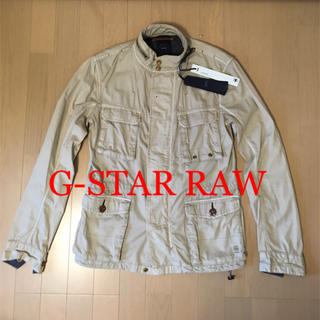 ジースター(G-STAR RAW)の新品未使用　ジースターロゥ　G-STAR RAW ミリタリージャケット　S(ミリタリージャケット)