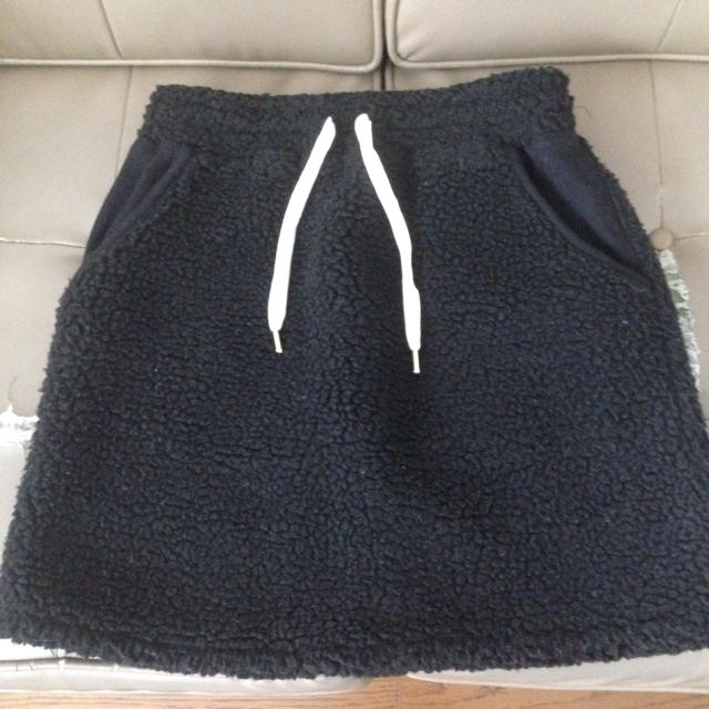 Kastane(カスタネ)の☆kastane☆ボアスカート☆ レディースのスカート(ミニスカート)の商品写真