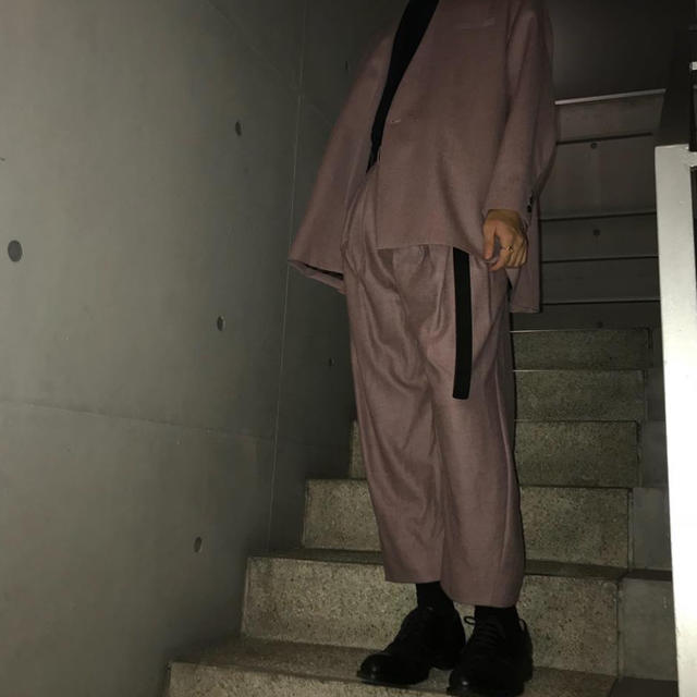 Yohji Yamamoto(ヨウジヤマモト)のYohjiYamamoto ロングベルト　17ss カワグチジン着用 メンズのファッション小物(ベルト)の商品写真