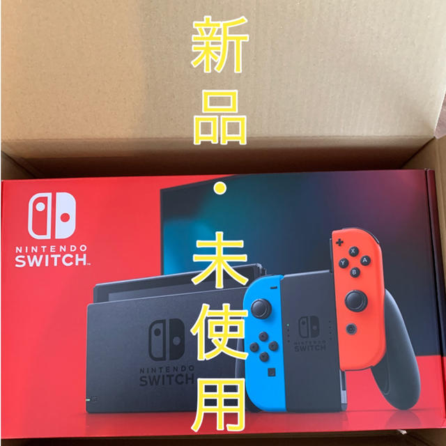 本体Nintendo Switch 本体ニンテンドースイッチ新型　ネオン
