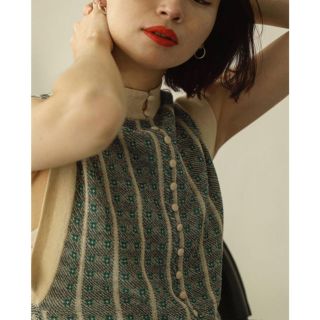 トゥデイフル(TODAYFUL)のtodayful jucqard Knit Dress(ロングワンピース/マキシワンピース)