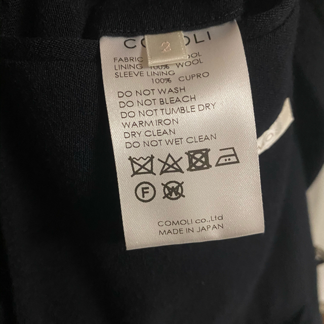 COMOLI(コモリ)のCOMOLI タイロッケンコート　17aw メンズのジャケット/アウター(チェスターコート)の商品写真