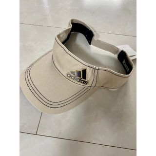 アディダス(adidas)の【未使用・タグ付き！】adidas サンバイザー(その他)