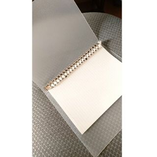 ムジルシリョウヒン(MUJI (無印良品))の無印良品 A5 20穴 バインダー(ファイル/バインダー)